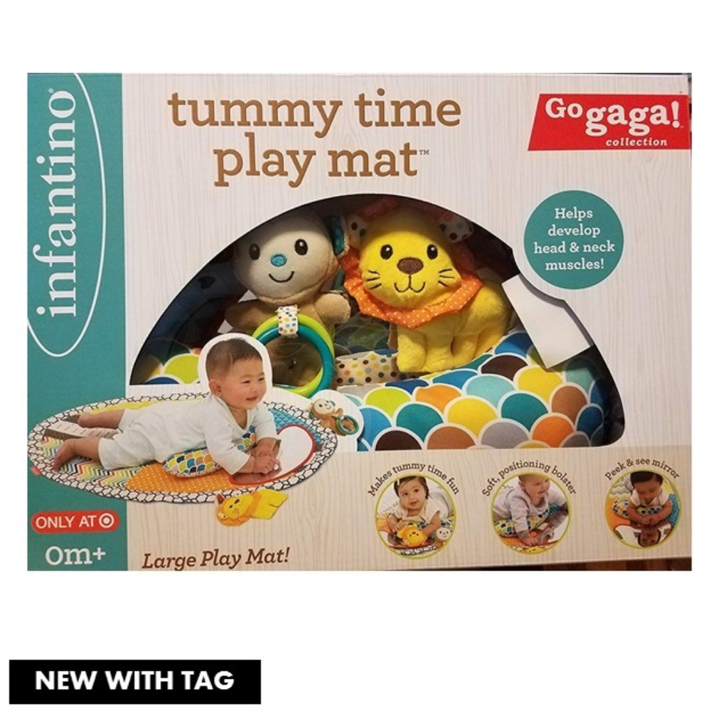 Infantino Tummy Time Play Mat
